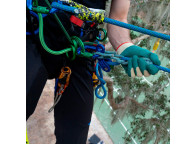GLIDEHITCH polea para amarre regulable poda con nudo fricción
