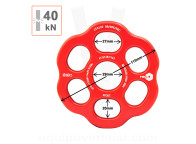 Placa multi-anclaje Halo Small. Eslabón múltiple. Resiste 4000kg.