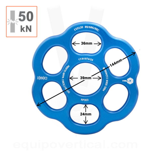 Placa multi-anclaje Halo Medium. Eslabón múltiple para 50 kN 2