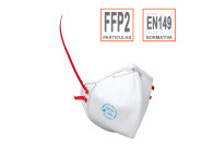 Mascarilla autofiltrante FFP2 sin válvula con embalaje individual