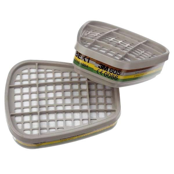 Filtros ABEK1 ref 6059 para máscaras 3M. Protección de gases