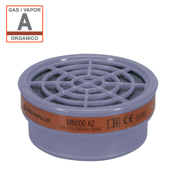 Pack Filtros A2 para máscaras media cara gama Jupiter Delta Plus