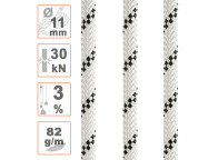 100m Cuerda semiestática Ø11mm AXIS Petzl. Flexible y resistente.