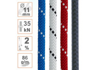 Cuerda Ø11mm KM PRO de Teufelberger con muy poca elasticidad