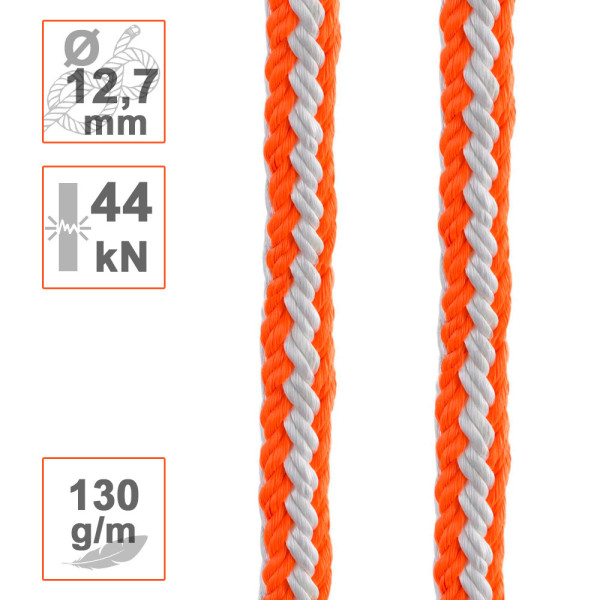 Cuerda Trex Ø12.7mm de eslinga y apeo para poda y trepa en altura