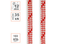 Cuerda apeo SIRIUS BULL Ø12mm sin ojo para poda y tala de árboles