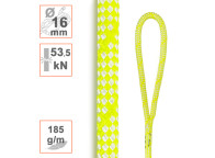 Cuerda de apeo SIRIUS BULL Ø16mm con gaza para tala de árboles