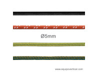 Cordino estático multiuso de Ø5mm. Resistencia mínima 590kg.