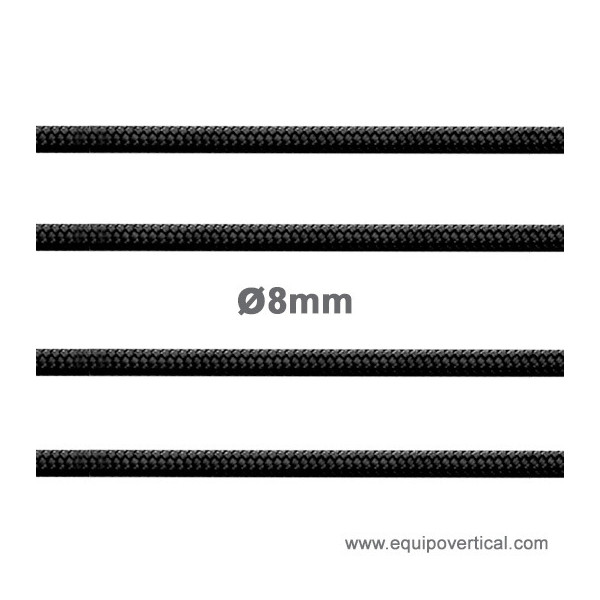 Cordino auxiliar de Ø8mm estático con normativa EN564 multiuso 2