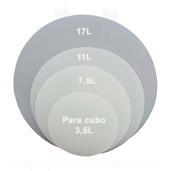 Placa fondo - 7.5L para cubo multiusos con o sin fuelle