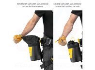 Bolsa portaherramientas TOOLBAG M de Petzl con capacidad 3 Litros