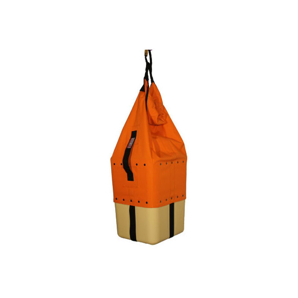 Cubo certificado 3585 para 150kg. Capacidad 52L. Dim 28x26x85cm 2