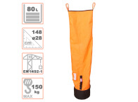 Saca tubular Ø28cm 3209. Elevación de carga. Certificado 150kg