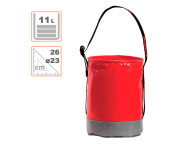 Cubo multiuso 11L para trabajos en altura