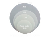 Placa fondo - 11L para cubo multiusos con o sin fuelle