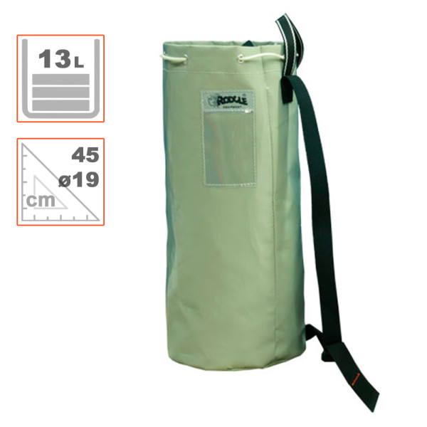 Petate sencillo con capacidad de 13L para EPIs