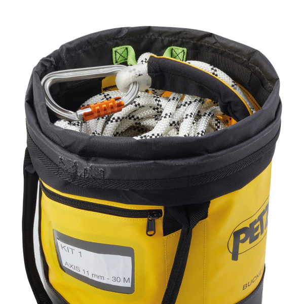 Petate 15L BUCKET de Petzl. Saco resistente para uso intensivo.