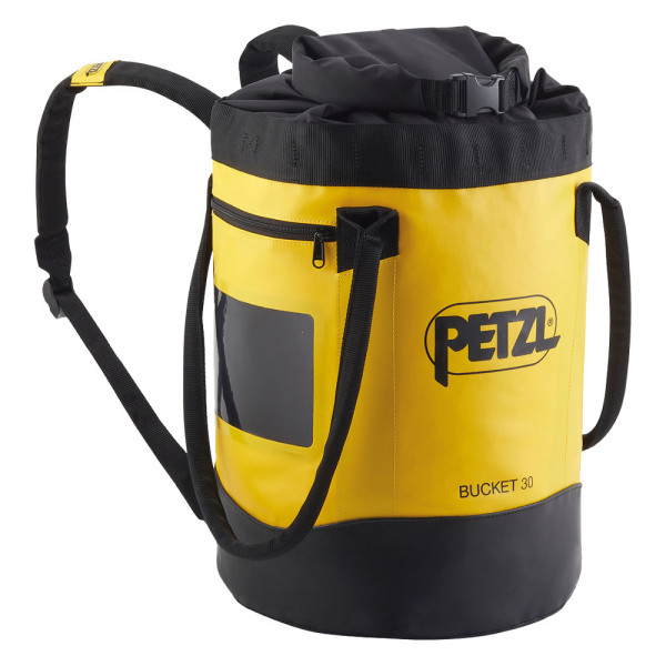 Petate mochila 30L BUCKET Petzl impermeable. Robusto y sencillo.