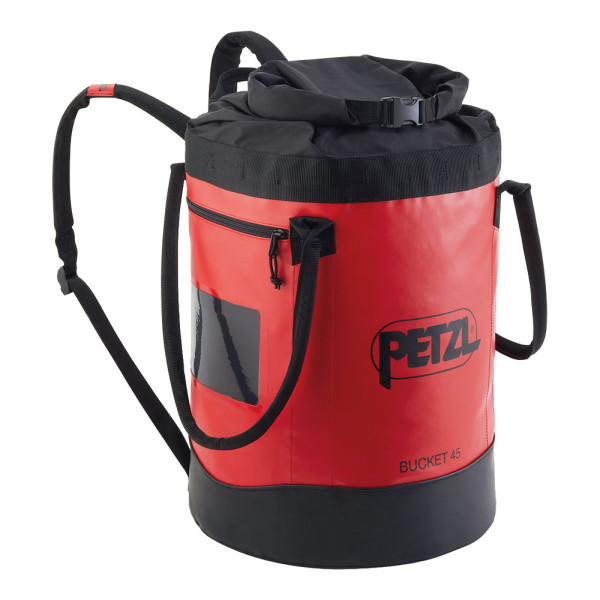 Petate mochila 45L BUCKET Petzl. Bolsillo. Saco simple y robusto 2
