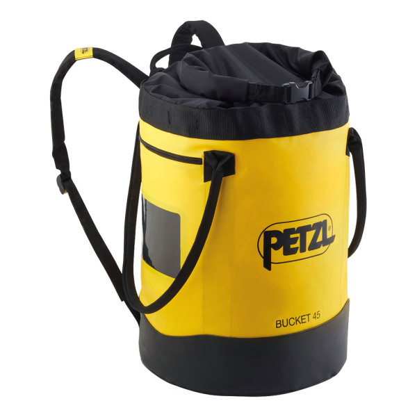 Petate mochila 45L BUCKET Petzl. Bolsillo. Saco simple y robusto