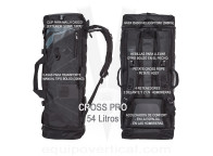 Mochila Cross Pro 54 Litros para tu equipo de trepa o rescate