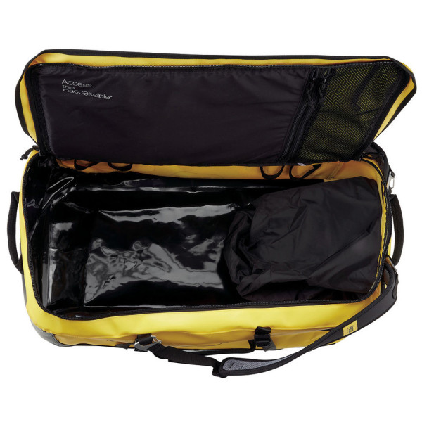 Mochila DUFFEL 85L Petzl con asas, hombreras y gran apertura