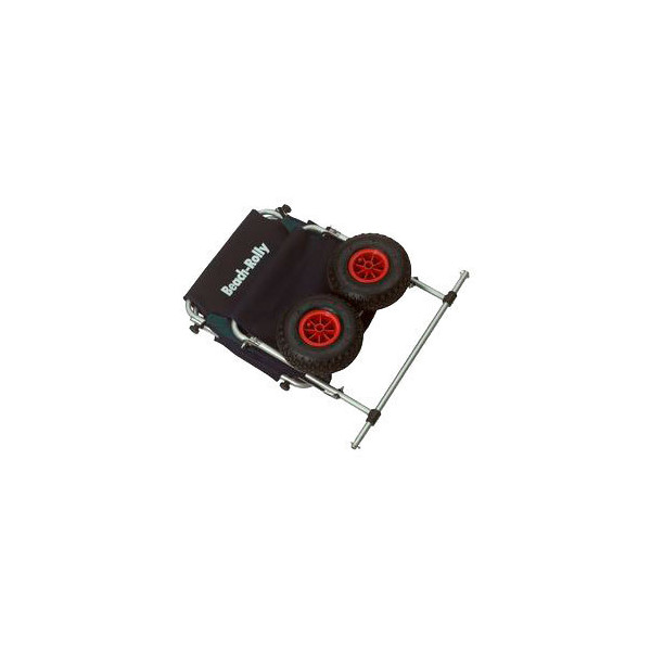 Carro de transporte y silla plegable Beach Rolly de color oliva 2