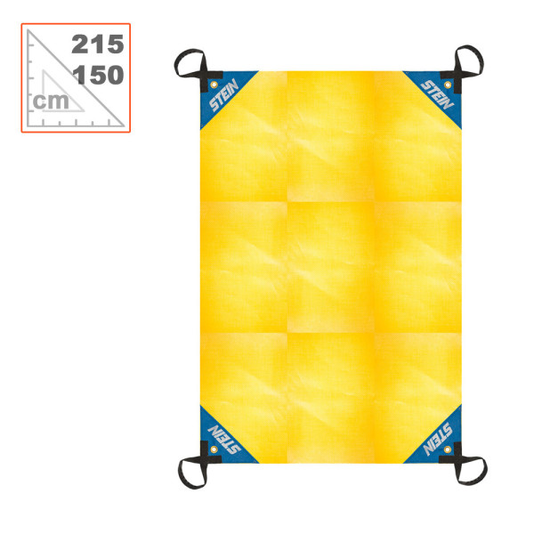 Lona PVC Tarpaulin reforzada de Stein para cubrir suelo y acopiar