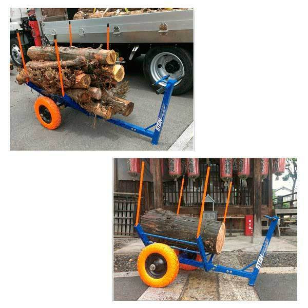 Carro multiuso Arbor Trolley para transportar residuos forestales