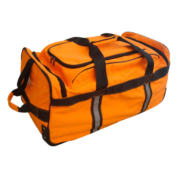 Bolso 120L tipo trolley con ruedas para transportar equipamiento