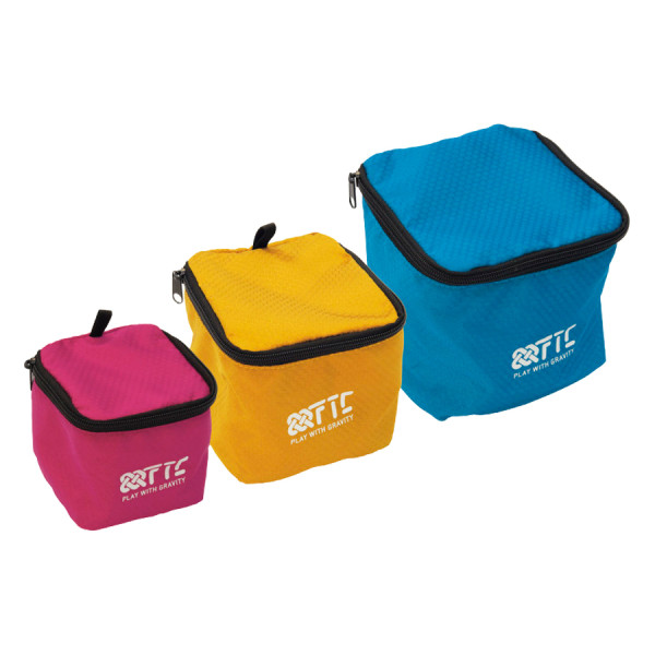 Conjunto de 3 saquitos CUBE KIT para ordenar tu material pequeño