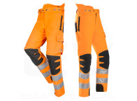 Pantalón anticorte ARBORIST HI-VIZ para poda de árboles con arnés