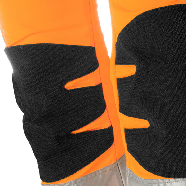 Pantalón anticorte ARBORIST HI-VIZ para poda de árboles con arnés