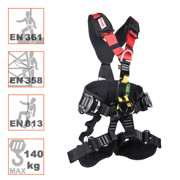 KIT completo y homologado para ascenso y descenso mediante cuerda