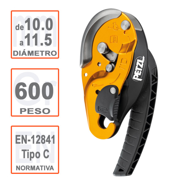 KIT completo y homologado para ascenso y descenso mediante cuerda