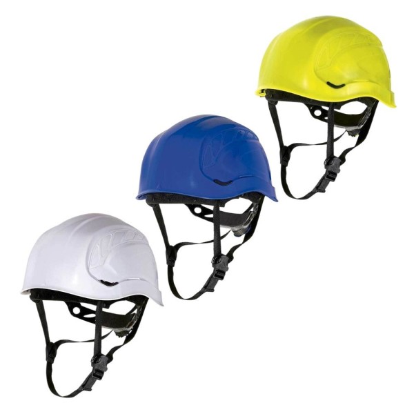 Casco Granite con barboquejo homologado para trabajos en altura.
