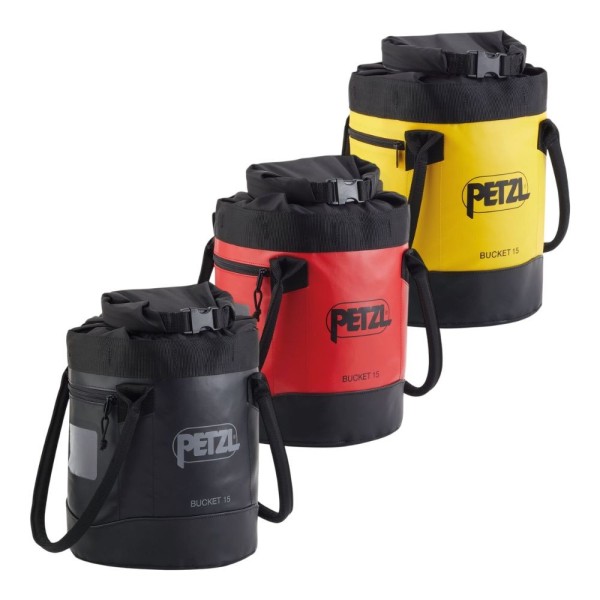 Petate 15L BUCKET de Petzl. Saco resistente para uso intensivo.