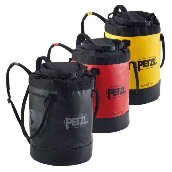 Petate mochila 45L BUCKET Petzl. Bolsillo. Saco simple y robusto