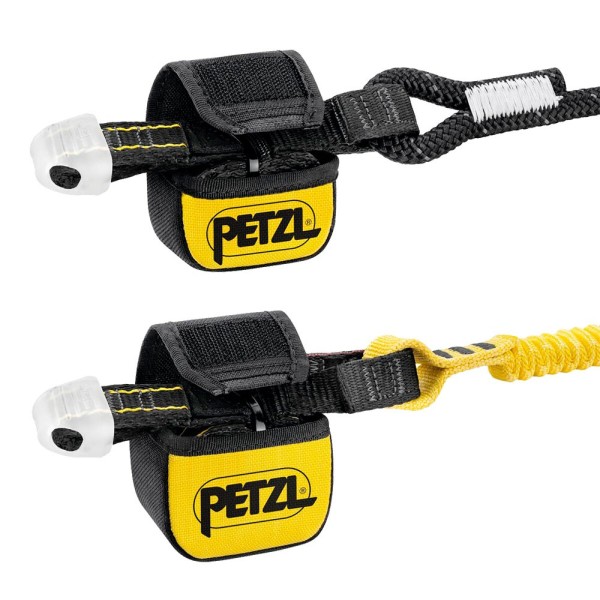 Cabo anticaídas Absórbica Petzl. Cuerda con disipador de energía.