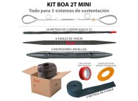 Kit BOA 2T con 3 conjuntos sustentación y sujeción de ramas
