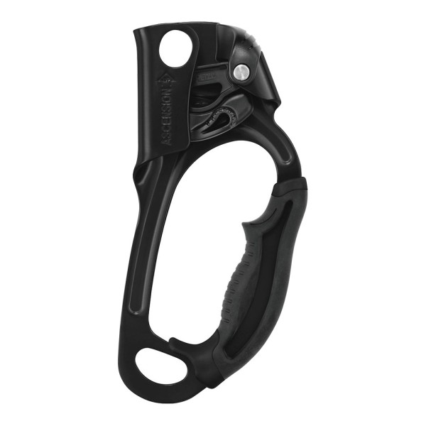 Puño ASCENSION Negro derecho de Petzl para cuerda