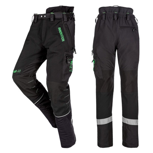 Pantalón anticorte CANOPY AIR-GO negro SIP para poda y trepa 2