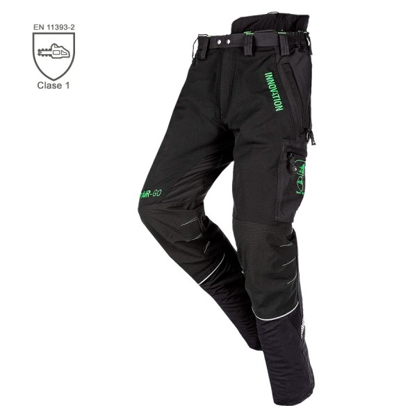 Pantalón anticorte CANOPY AIR-GO negro SIP para poda y trepa