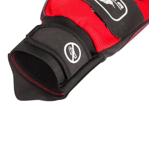 Guantes SIP para motosierra con anticorte en mano izquierda
