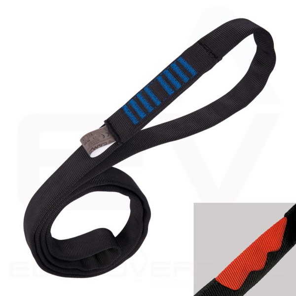 Anillos textiles TRUCK LOOP negro con testigo de desgaste