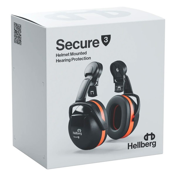 SECURE 3 orejeras de protección Hellberg para cascos altura