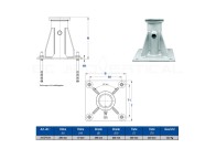 Kit brazo pescante ASS-1 marca Ikar para espacios confinados
