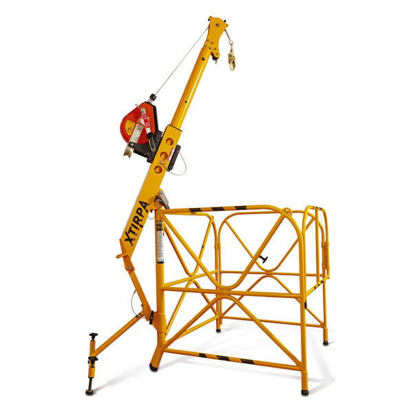 Kit brazo pescante Xtirpa con barandilla autoportante IN-8002