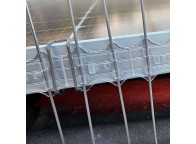 Barrera antipalomas para placas solares con Varillas de 21cm